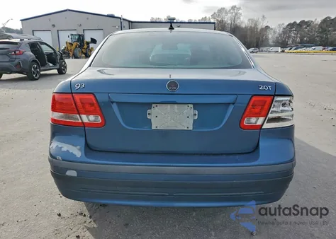 2007 Saab 9-3 2.0T z USA, uszkodzony, nr VIN YS3FD49YX71117256